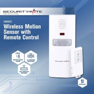 Gentech Securitymate Wireless Remote Control Motion Sensor