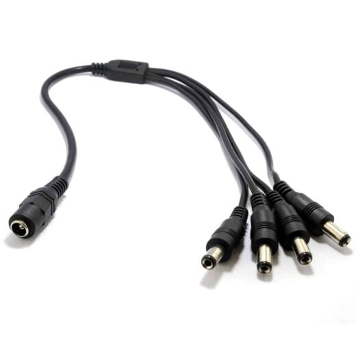 1 Female To 4 Male Dc Power Splitter 1 Product image – product image