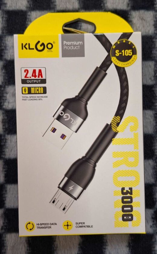 Fast Charging Micro Usb 2.4A Output Cable - 3 Meters 1 Product image – product image