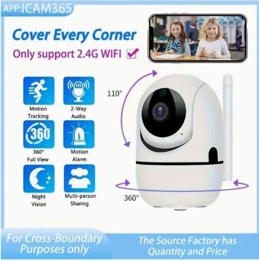 Wireless Wifi Security Home Camera, Pet Monitor And Nanny Cam 1 Product image โ product image