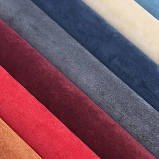 24.99Cm X 59.99Cm Self-Adhesive Suede Fabric - Grey 1 Product image – product image