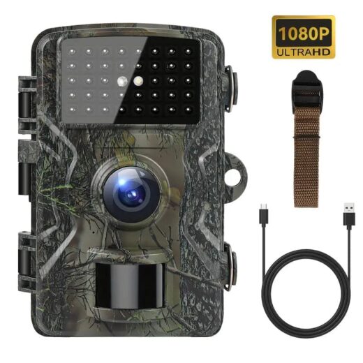 Hotu Hd Trail Camera With 2-Inch Display, 16Mp Wildlife Camouflage Camera 1 Product image – product image