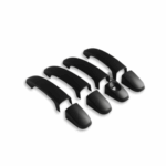 RANGER T6/T7/T8 DOOR HANDLE COVERS MATTE BLACK MODELS 2012-2022 (non oem) auto part product photo