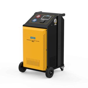 AUTOOL LM708 Refrigerant Recovery Machine - Dual System for R-134a & HFO-1234yf 7-Inch Touchscreen auto part product photo