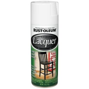 SPRAYPAINT LACQUER WHITE GLOSS 312G RUSTOLEUM ™ auto part product photo