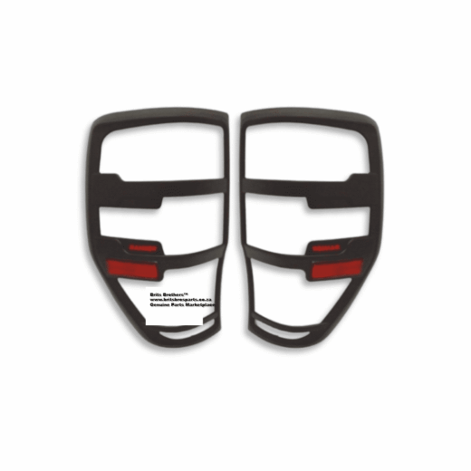 Ranger T6/T7/T8 Taillight Trim With Logo And Reflectors Models 2012-2022 (Non Oem) 1 RANGER T6/T7/T8 Tail Light TRIM WITH LOGO AND REFLECTORS MODELS 2012-2022 (non oem) auto part product photo