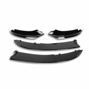 BM F32/F33 4PC M-PERFORMANCE GLOSS BLACK FRONT LIP SPOILER (non oem) auto part product photo