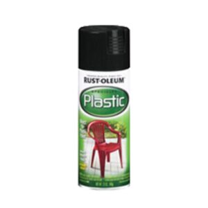 SPRAYPAINT PLASTIC BLACK 340G RUSTOLEUM ™ auto part product photo