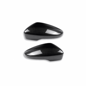 GOLF 6 CARBON FIBRE STICK ON MIRROR COVERS (non oem) auto part product photo
