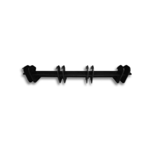 Golf 7/7.5 R Double Slat Matte Black Rear Diffuser (Non Oem) 1 GOLF 7/7.5 R DOUBLE SLAT MATTE BLACK REAR DIFFUSER (non oem) auto part product photo