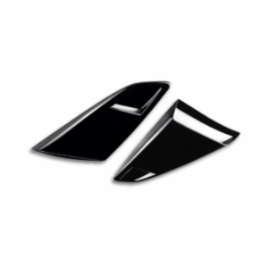 MUSTANG LAMBO STYLE GLOSS BLACK WINDOW LOUVER VENTS (non oem) auto part product photo