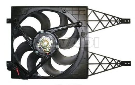 Volkswagen Clpa/Cdda Polo Vivo P Petrol 2010-2017 Radiator Fan-Electric 3 Pin 390Mm Incl Shroud 1 Product image – product image