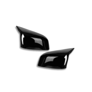 BM F25 FACELIFT M4 STYLE GLOSS BLACK MIRROR COVERS (non oem) auto part product photo
