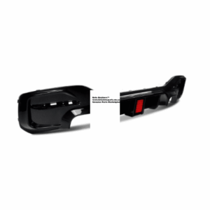 BM F20 F1 INSPIRED GLOSS BLACK LCI REAR DIFFUSER-120i (non oem) auto part product photo