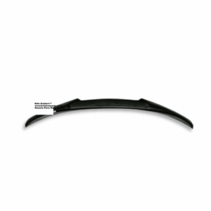 BM F82 M4 STYLE GLOSS BLACK BOOT SPOILER (non oem) auto part product photo