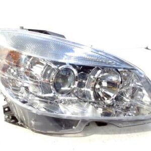 Headlamp + Motor Electric Halogen Chrome Right Hand Side 2011-2013 (Mercedes Benz C Class W204) auto part product photo