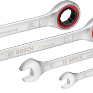SPANNER RATCHET Set 5 PIECE BOSCH PROFESSIONAL ™ auto part product photo