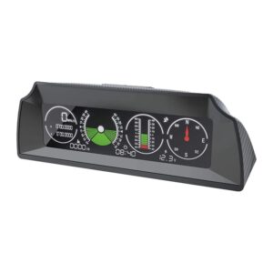 Autool 4×4 X90 GPS Car Slope Meter | Digital Speedometer | Overspeed Alarm | Compass, main photo