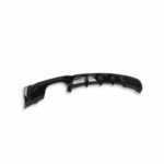 BM F30 GLOSS BLACK REAR DIFFUSER SINGLE OUTLET EXHAUST (non oem) auto part product photo