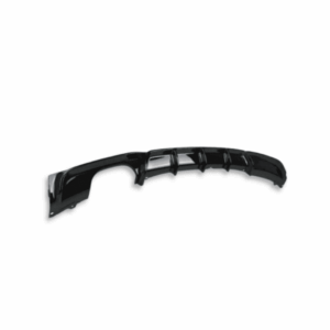 BM F30 GLOSS BLACK REAR DIFFUSER SINGLE OUTLET EXHAUST (non oem) auto part product photo