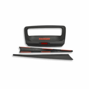 Matte Black Tailgate Handle Surround Arrow Kit for Ranger T6/T7/T8 2012-2022 (Non-OEM Logo) auto part product photo