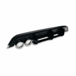 POLO 6 TSI TO GTI GLOSS BLACK REAR DIFFUSER (non oem) auto part product photo