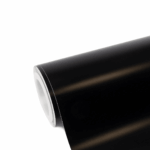 GLOSS BLACK VINYL WRAP - SOLD PER METER 1.5M WIDE auto part product photo