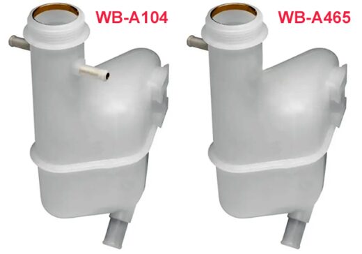 Chery Sqr472 Coolant Expansion Bottle 2 Overflow Pipes 1 Product image – product image