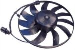 Fan Radiator 360mm 100W (LHS) (Volkswagen Golf V / Jetta V / Touran / Caddy) auto part product photo