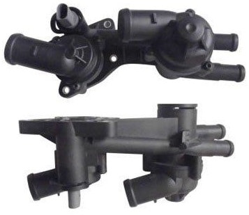 Water Flange Thermo Housing 88C+120C (Volkswagen Golf V / Vi / Polo Vivo / Tiguan / Audi A1 8X / A3 8P 1.4Tsi Tfsi) 1 Water Flange Thermo Housing 88C+120C (Volkswagen Golf V / VI / Polo Vivo / Tiguan / Audi A1 8X / A3 8P 1.4TSI TFSI) auto