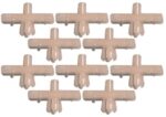 Clip Door Beading X10 Pieces (Volkswagen Golf I CITI / II / Fox / Jetta II) auto part product photo