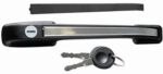Door Handle Front Left (Arrowhead) (Volkswagen Golf I / II / Fox / Jetta II / Caddy) auto part product photo