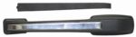 Door Handle Rear Left (Arrowhead) (Volkswagen Golf I / II / Fox / Jetta II) auto part product photo