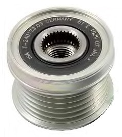 Alternator O/R Pulley (Volkswagen Golf Vi / Polo 9N / Vivo / Audi A1 8X / A3 8P) (1.4Tsi Tfsi) 1 Alternator O/R Pulley (Volkswagen Golf VI / Polo 9N / Vivo / Audi A1 8X / A3 8P) (1.4TSI TFSI) auto part product photo