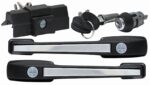 Door Lock Set (Arrowhead) (With boot and ignition same key) (Volkswagen Jetta II) auto part product photo