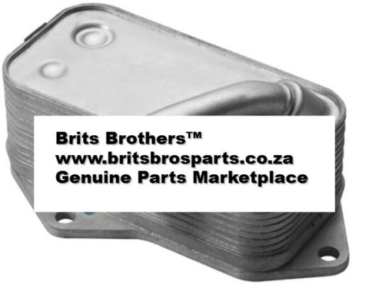 Oil Cooler (323I, 325I, 328I, N20) (Bmw 1 Series F20/21 / 3 Series E90 / F30) 1 Oil Cooler (323i 325i 328i N20) (BMW 1 Series F20/21 / 3 Series E90 / F30) auto part product photo