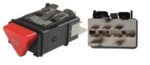 Switch Hazard Light (Topran) (Volkswagen Polo I / Beetle 2000-2002) auto part product photo