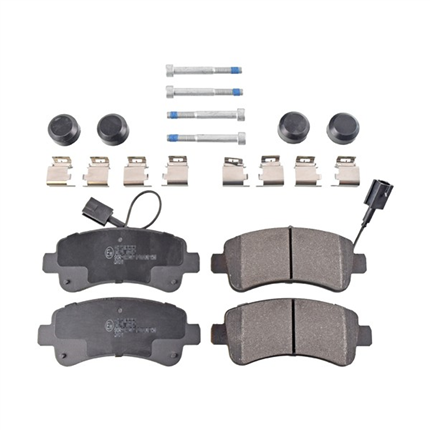Citroen P22Dte 4Hu Relay 120 Panelvan Hdi D Diesel 2011- Brake Pad Set Rear-With Sensor 141.7X59.2X21 1 Product image – product image