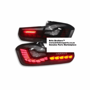 BM F30/F80 CS STYLE SEQUENTIAL TAIL LIGHTS - SMOKED (non oem) auto part product photo