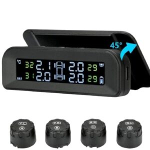 Wireless Car TPMS (Tyre Pressure Monitoring System) - External Sensors (Solar Powered & Windshield Mount) auto part product