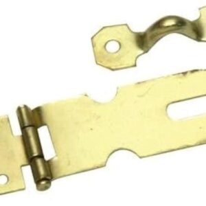 Hasps & Staple Brass Plated 75mm ™ auto part product photo