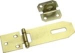 Hasp & Staple Brass Plated 90mm ™ auto part product photo