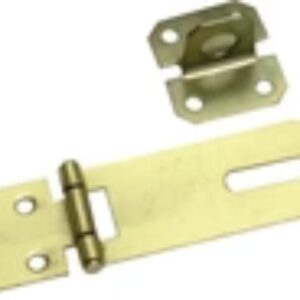 Hasp & Staple Brass Plated 90mm ™ auto part product photo