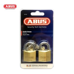 PADLOCK BRASS ABUS 2 PIECE 30MM ™ auto part product photo