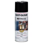 SPRAYPAINT METALLIC BLACK NIGHT 312G RUSTOLEUM ™ auto part product photo