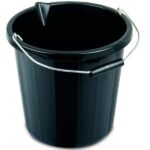 BUCKET ROUND SPOUT BLACK 10l ™ auto part product photo