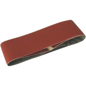 SANDING BELT 2 PIECES P60 GRIT 60X400MM ™ auto part product photo