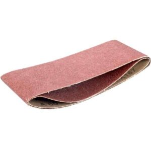 SANDING BELT 2 PIECES P100 GRIT 75X457MM auto part product photo