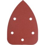 SANDING TRIANGLE VELCRO P220 GRIT 5 PIECES ™ auto part product photo