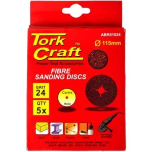 Fibre Disc 115mm P24 Grit 5 Pack ™ auto part product photo